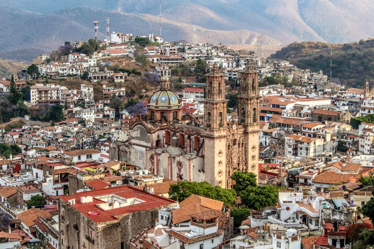 Blick auf Taxco