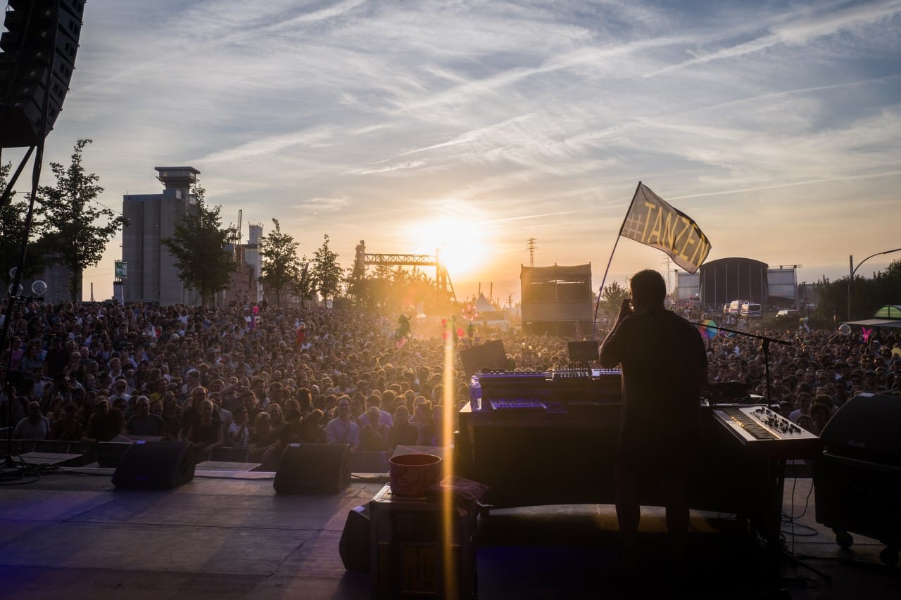 Erobique live auf dem MS Dockville Festival