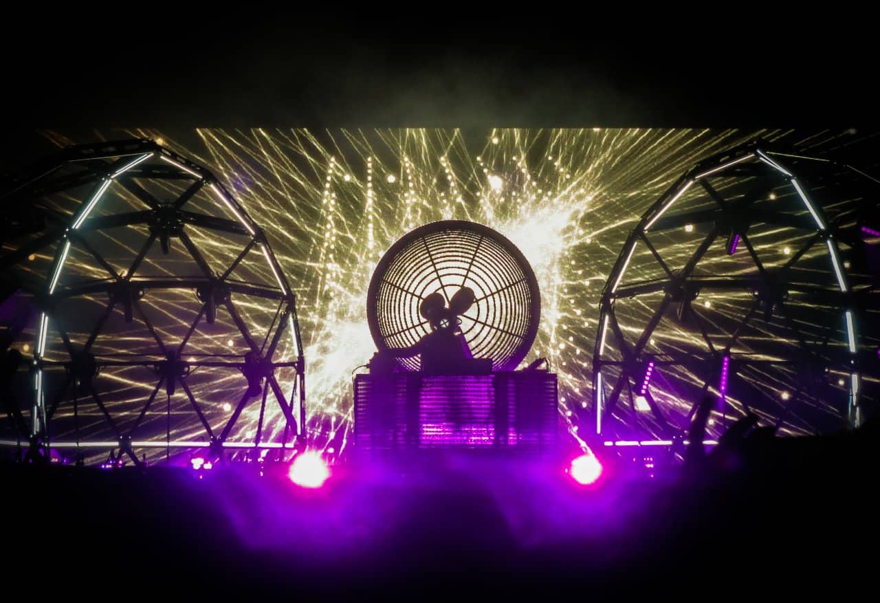 Deadmau5 live auf dem Hurricane Festival