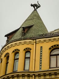 Katzenhaus in Riga