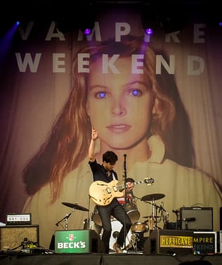 Vampire Weekend live auf dem Hurricane Festival 2010