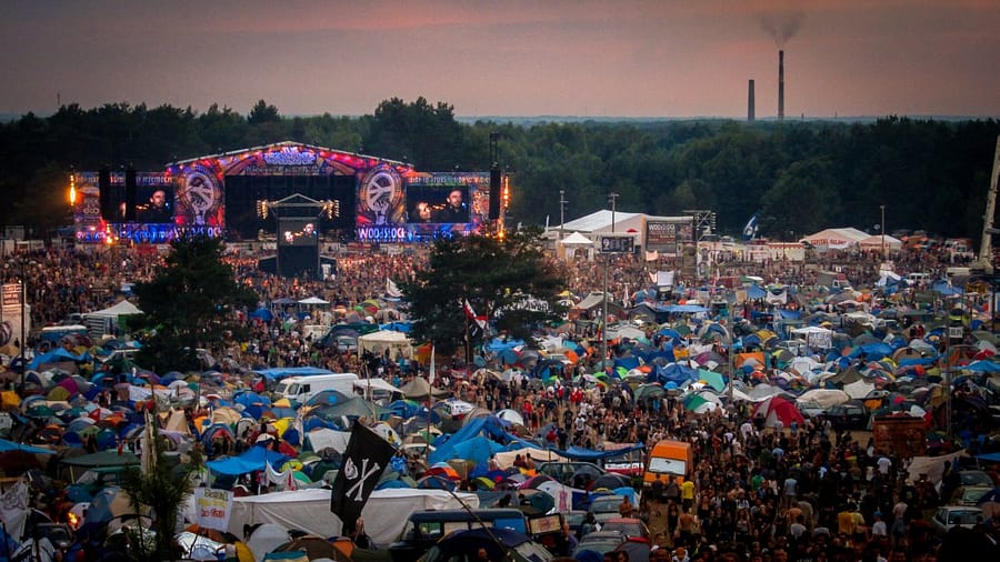 Hauptbühne beim Haltestelle Woodstock Festival 2012